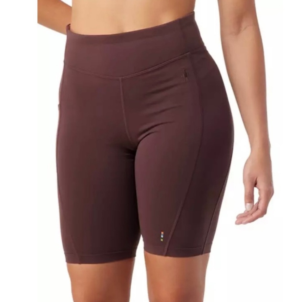 Smartwool Women's Merino sport training short “woodsmoke” NWT